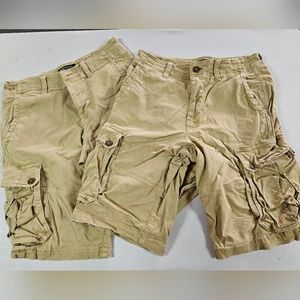 2 American Eagle Cargo Shorts